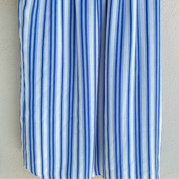 MISA Los Angeles Linen Carina Dress Blue Stripes Size XS - Picture 7 of 14